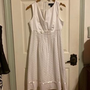 Perceptions Dress Size 6 Eyelet Ribbon